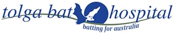 Logo of Tolga Bat Hospital featuring a bat silhouette with the tagline "batting for Australia." The Visitor Centre offers insight into the incredible work done at this unique Bat Hospital.